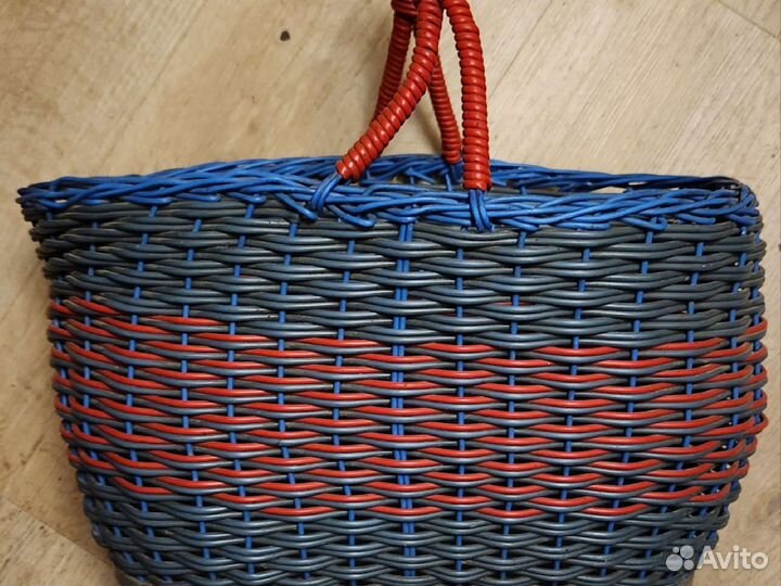 Корзина плетёная СССР