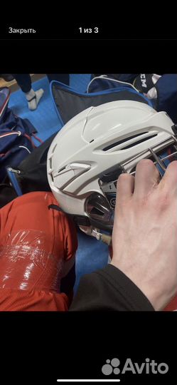 Шлем хоккейный warrior