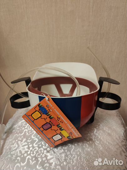 Шлем каска под напитки с трубочками