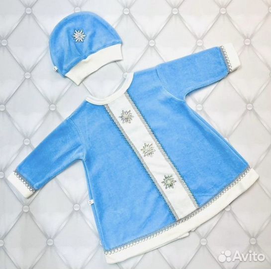 Костюм новогодний снегурочки