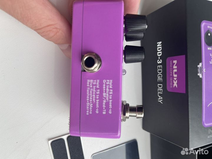 Педаль для электрогитары NUX NDD-3 Edge Delay