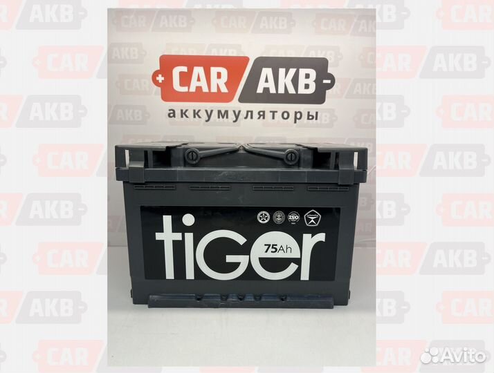Аккумулятор 6 ст - 75 Ач новый Tiger