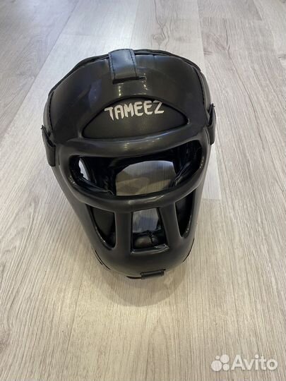 Боксерский шлем с бампером, гриль-шлем