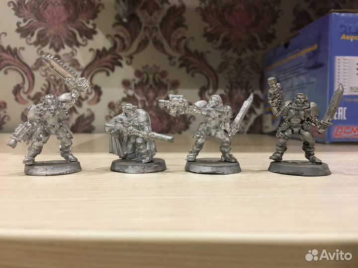 Солдатики от настолки из 90-х. олово. Робозвери