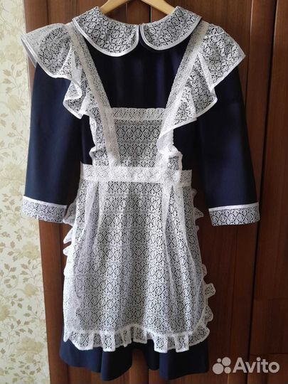 Школьный фартук и платье