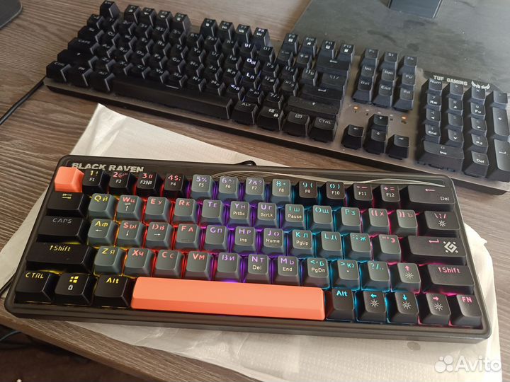 Игровая механическая клавиатура Black reven