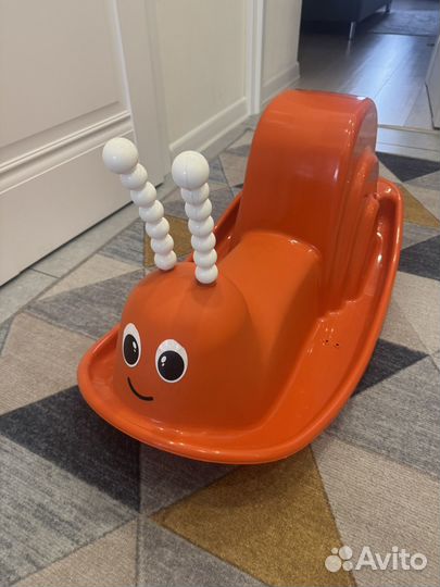 Детская качалка улитка