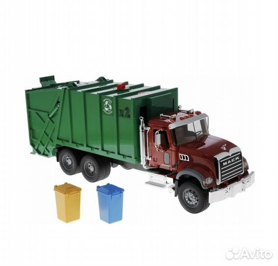 Брудер bruder мусоровоз mack