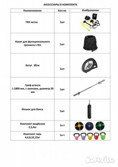 Многофункциональная станция fitex PRO