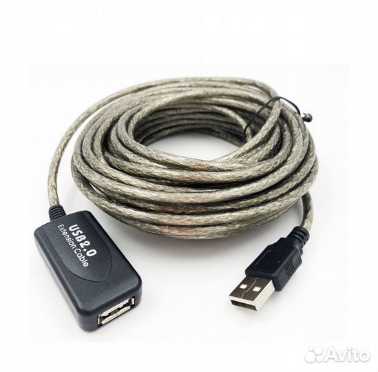 Удлинитель USB с усилителем 10метров