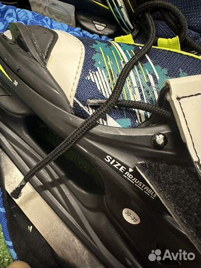 Коньки детские раздвижные 30-35