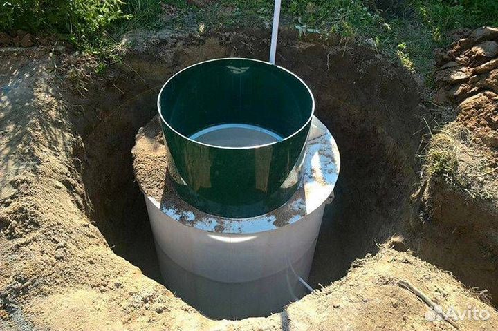 Кессон пластиковый био-С для скважины