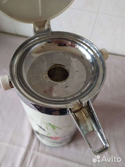 Термос новый стеклянная колба