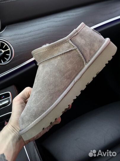 Угги Женские Ugg Ultra Mini Tasman Grey