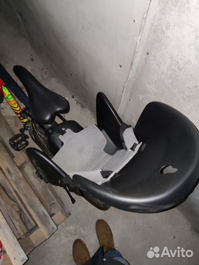 Детское велокресло PoliSport