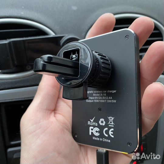 Беспроводная зарядка держатель для автомобиля