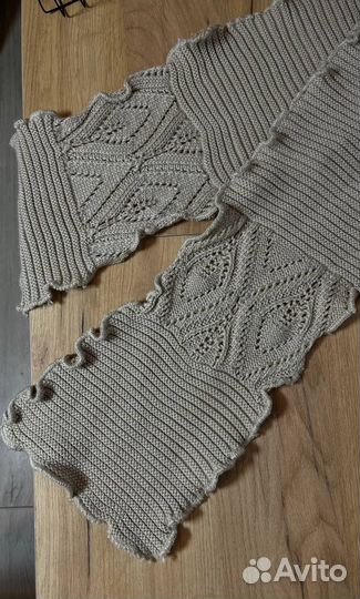 Ажурный шарф винтаж