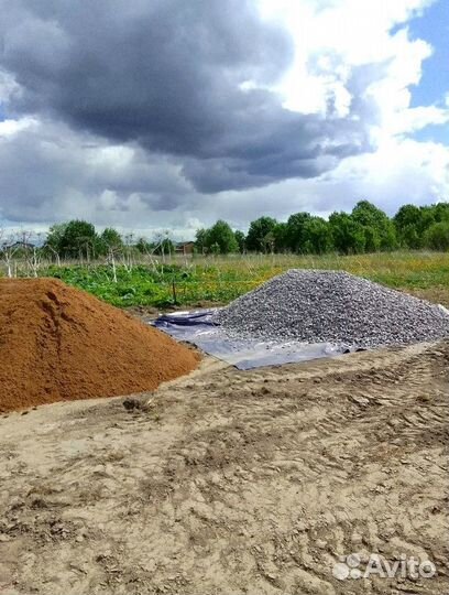 Щебень песок грунт с доставкой