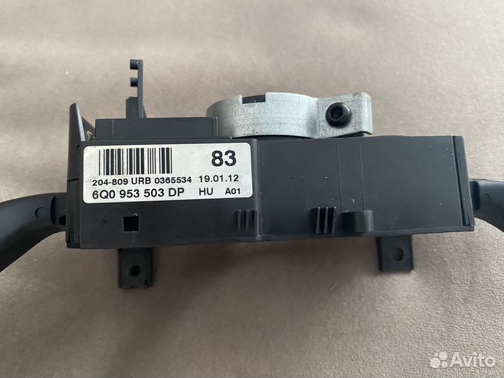 Подрулевой перключатель для VW Polo V