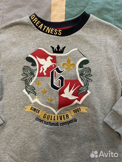 Свитшот детский рост 146 см Gulliver