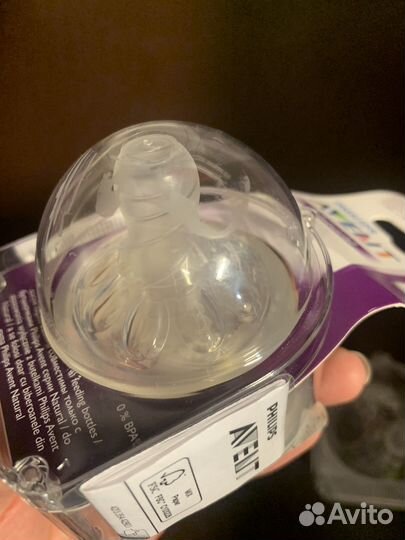 Соски для бутылочек Avent 2 и 3