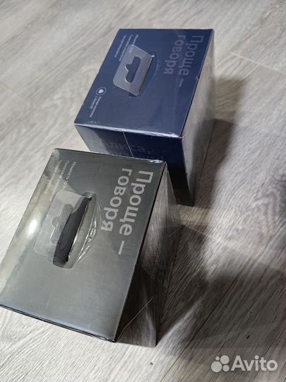 Яндекс станция мини с часами новая