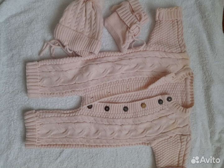 Комбинезон вязаный