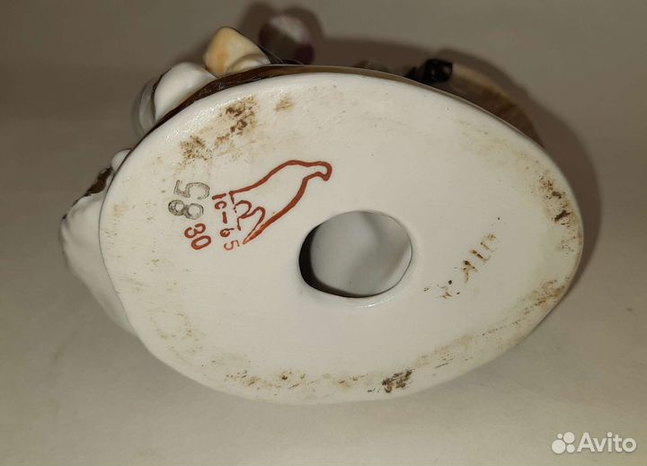 Олимпийский мишка, фарф Дулево