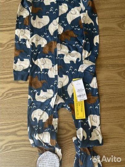 Пижама carters 4t, 5t новая оригинал