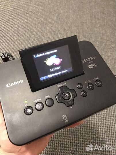 Фотопринтер canon selphy cp910