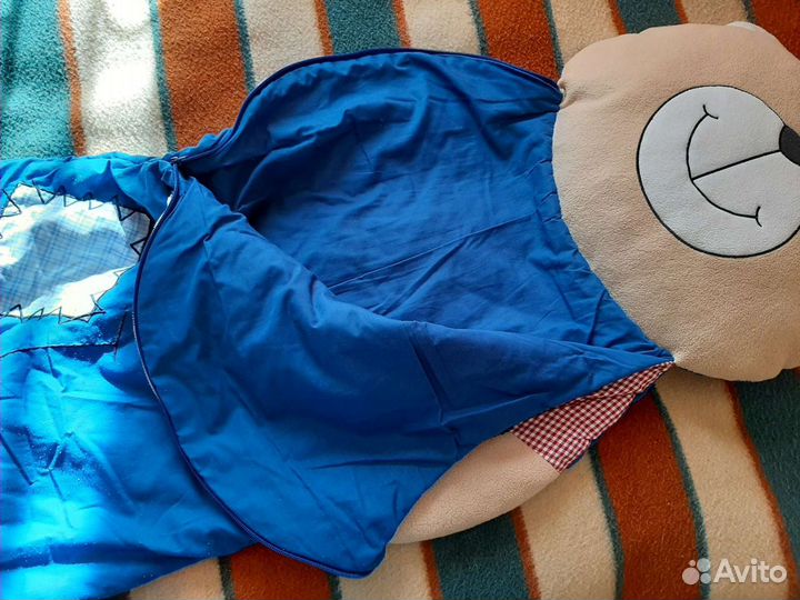 Детский Спальный мешок с подушкой