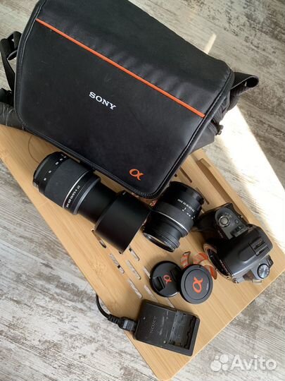 Зеркальный фотоаппарат sony a330