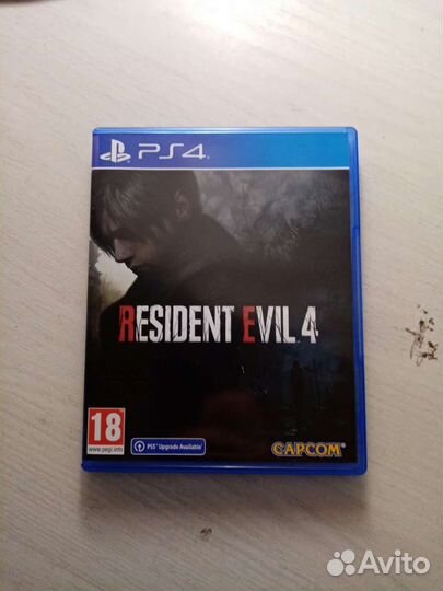 Resident evil 4 remake ps4 диск
