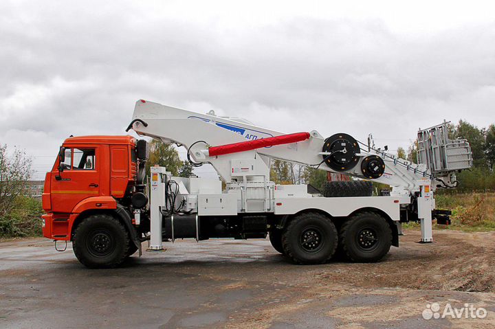 Автогидроподъемник агп-45Т на шасси камаз 43118