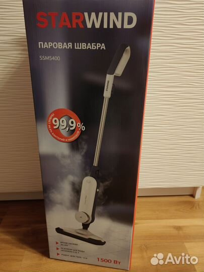 Паровая швабра новая