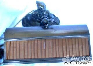 Антикварный лампа с бюстом 1930 -е гг Франция