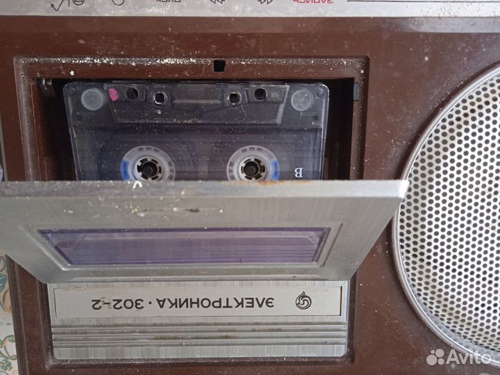 Кассетный магнитофон электроника 302