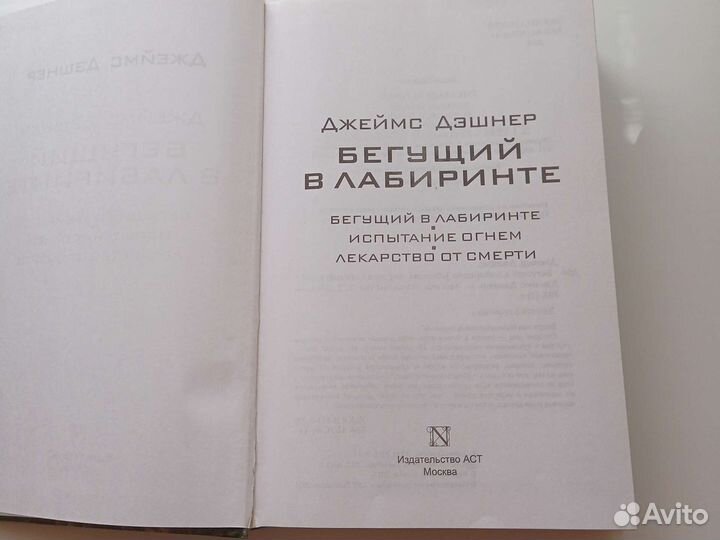 Джеймс Дэшнер Бегущий в Лабиринте
