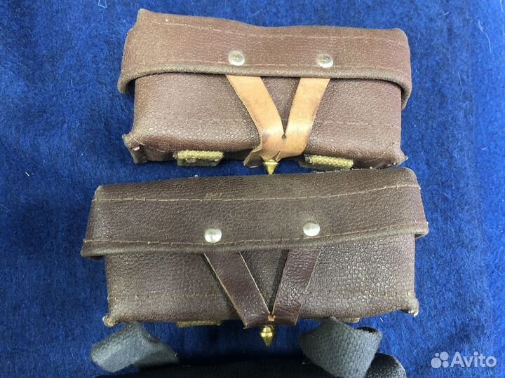 Подсумок мосина кирзовый коричневого цвета