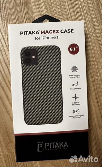 Чехол pitaka для iPhone 11