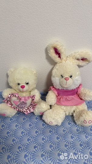 Мягкая игрушка заяц