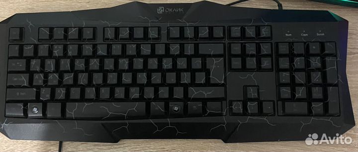 Игровая клавиатура с подсветкой