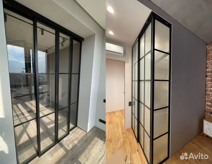 Раздвижная перегородка с фабрики