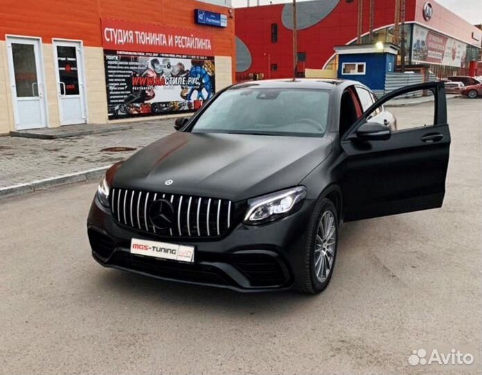 Обвес Mercedes Benz GLC-Coupe в стиле AMG 63