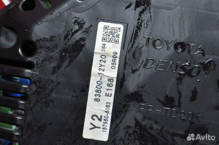 Щиток приборов toyota corolla fielder NKE165G