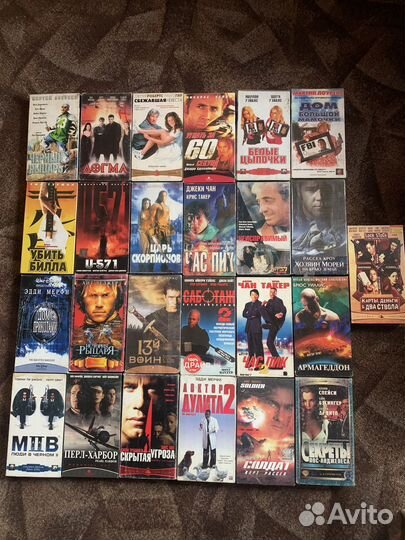 Видеокассеты с фильмами