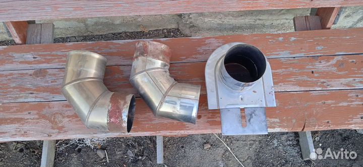 Углы для дымохода из нержавеющей стали