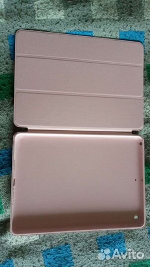 Чехол книжка для iPad 9.7 2017 бледно розовый