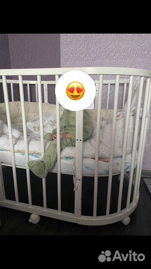 Детская кроватка трансформер 8 в 1