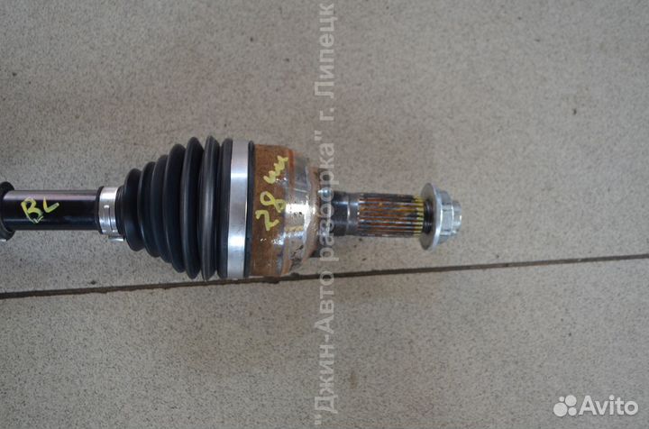 Привод передний левый 1.6 дизель мазда 3 бл